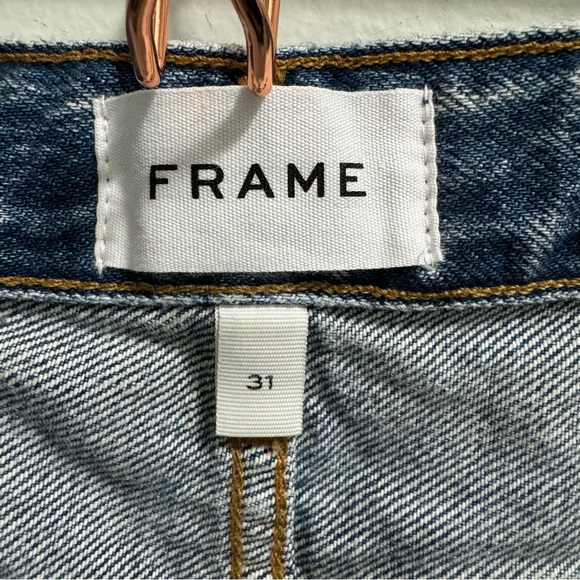 FRAME Le Grand Garcon Short Whitmore Soho Size 31 - Picture 13 of 16